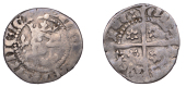 Alexander III (1249-1286), Posthumous coinage, Sterling, class J, mm. cross pattée, irregular lettering, crude bust...