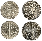 Edward I and II (1296-1318), Occupation of Berwick, Pennies (2), both Berwick-upon-Tweed, class IIa, crude bust with...