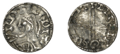 Edward the Confessor (1042-1066), Penny, Small Flan type, reads Uncertain mint, Aelfgar?, reads +icnditrd, rev....