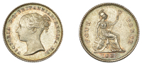 Victoria (1837-1901), Groat, 1839 (ESC 3323; S 3913); Prettily toned and lustrous, mint state	 £100-£120