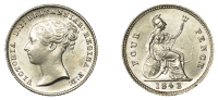 Victoria (1837-1901), Groat, 1843 (ESC 3334; S 3913). Lustrous, extremely fine, some clash marks	 £60-£80