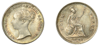 Victoria (1837-1901), Groat, 1843 (ESC 3334; S 3913). Prettily toned and lustrous, extremely fine	 £80-£100