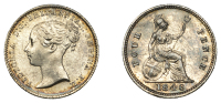 Victoria (1837-1901), Groat, 1846 (ESC 3338; S 3913). Toned with underlying lustre, nearly extremely fine	 £70-£90