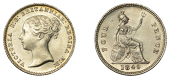 Victoria (1837-1901), Groat, 1849 (ESC 3343; S 3913). Lustrous, good extremely, scarce	 £100-£120