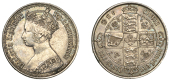 Victoria (1837-1901), Florin, 1879, no initials, 42 arcs (ESC 2895; S 3898). Toned, very fine	 £60-£80