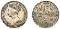 Victoria (1837-1901), Florin, 1879, no initials, 42 arcs (ESC 2895; S 3898). Toned, very fine	 £60-£80