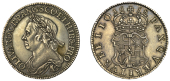 Oliver Cromwell, Halfcrown, 1658 (Lessen I26; ESC 252; S 3227A). Sometime cleaned and now re-toned, small spot...