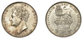George IV (1820-1830), Sixpence, 1828 (ESC 2438; S 3815). Lightly cleaned at one point and now re-toned, otherwise...