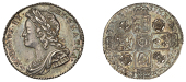 George II (1727-1760), Sixpence, 1731, roses and plumes (ESC 1741; S 3707). Dark cabinet tone, about extremely fine	...