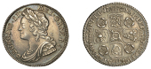George II (1727-1760), Sixpence, 1739, roses, o over r in georgivs, double-struck d in dei  (ESC 1750; S 3708)....