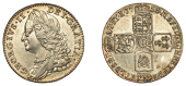 George II (1727-1760), Sixpence, 1758/7, 8 over 7 in date (ESC 1764; S 3711). Once cleaned but since re-toned,...