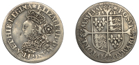 Elizabeth I (1558-1603), Milled coinage, Sixpence, 1561, mm. star, bust A, decorated dress, larger rose, 3.06g/6h...