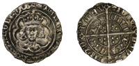 Henry VII (1485-1509), Facing Bust issue, Halfgroat, Canterbury, type IIIc, mm. tun, no stops, 1.36g/7h (N 1712; S...