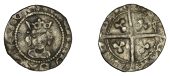 Richard III (1483-1485), Halfpenny, London, mm. sun and rose (no. 2) on obv. only, small round face, 0.35g/11h...