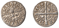 Alexander III (1249-1286), Second coinage, Sterling, class D2, mm. cross potent. bust left with hair swept back,...