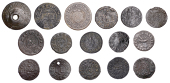 SUFFOLK, Bury St Edmunds, George Adkisson, Farthing, 0.95g/6h (N 4262; BW. 37); Edward Barnbe, Halfpenny, 1669,...