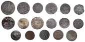 SUFFOLK, Melton, John Hill, Farthing, 1.14g/6h (N 4414; BW. 242); Mendlesham, Tho. Solley, Farthing, 1663, 0.79g/6h...