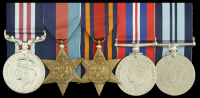 A Second War ‘Burma campaign’ immediate M.M. group of five awarded to Naik W. Mohd, 31st Mountain Battery, 23rd...