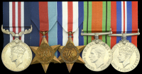 A Second World War ‘North West Europe’ M.M. group of five awarded to Corporal T. W. Spittle, 4th Battalion,...