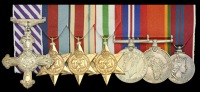 A fine Second War ‘North Africa campaign’ and ‘Sicily operations’ D.F.C. group of seven awarded to Captain...