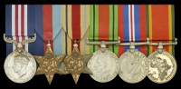 A Second War escaper’s immediate M.M. group of six awarded to Private J. Maoela, Native Military Corps, who...