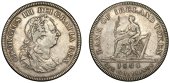 IRELAND, George III, Bank of Ireland, Six Shillings, 1804, leaf to centre of e in dei, stop after rex, punctuation...
