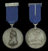 The Matthew Boulton’s Medal for Trafalgar 1805 worn by Peter Moser (alias Reynolds) who served as an Able Seaman...