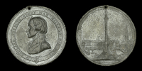 A rare Nelson Testimonial Medal 1844 as presented to eligible In-pensioners of Greenwich Hospital

Nelson...