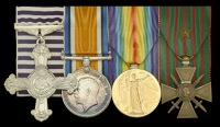 A good Great War 1918 ‘Western Front’ D.F.C. group of four awarded to Captain C. L. Morley, Royal Air Force,...