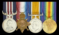A scarce Great War ‘Western Front’ M.M. group of four awarded to Sergeant W. Gundry, 3 Squadron, Royal Air...