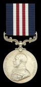 A Great War ‘Western Front’ M.M. awarded to Private W. Eaton, Royal Canadian Regiment, who was wounded in...