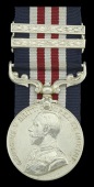 A rare and outstanding Great War ‘Western Front’ M.M. and Second and Third Award Bars awarded to Lance-Corporal...
