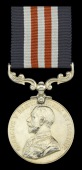 The rare Great War M.M. awarded to Miss Nellie Dewhurst, Voluntary Aid Detachment, attached First Aid Nursing...