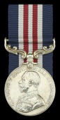 A rare Great War ‘Western Front’ M.M. awarded to Lance-Sergeant W. Hodson, Royal Marines, who was decorated for...