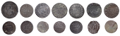 WILTSHIRE, Salisbury, City Farthing, 1659, 1.89g/6h (N 5535; BW. 164); Roger Bedbury, Farthing, 1664, 0.47g/6h (N...
