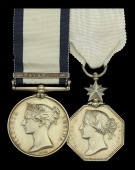 The important Navarino and Arctic exploration pair awarded to Seaman John Park, Royal Navy, a member of Captain John...