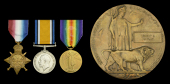 Three: Private R. B. Powley, Highland Light Infantry, attached Royal Scots, who was killed in action during the...