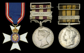 The M.V.O. group of three awarded to Lieutenant-Colonel Henry Lascelles, The Rifle Brigade, formerly Aide-de-Camp to...