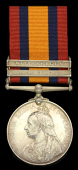 Queen’s South Africa 1899-1902, 2 clasps, Cape Colony, Wittebergen (2153 Pte. P. Donnelly, 1st. Highland Lt....