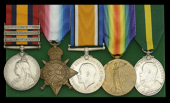 Five: Sergeant J. Cochrane, Highland Light Infantry

Queen’s South Africa 1899-1902, 3 clasps, Cape Colony,...