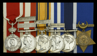The unique Victorian campaign and long service group of six awarded to Petty Officer S. Ford, Royal Navy, one of...