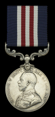 A Great War ‘Western Front’ M.M. awarded to Corporal J. McFadyen, 15th Battalion, Highland Light Infantry, who...