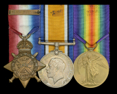 Three: Lance-Corporal J. Drysdale, Highland Light Infantry, who was killed in action in Mesopotamia on 26 November...