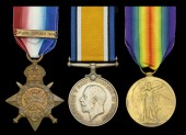 Three: Lance-Sergeant H. J. Mills, Highland Light Infantry, who was killed in action on the Western Front on 26 July...