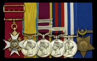 The fine Victorian C.B. group of six awarded to Rear-Admiral U. C. Singleton, Royal Navy, whose active service...