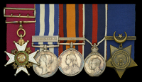 The Boer War C.B. group of five awarded to Major-General H. C. Money, Royal Marine Light Infantry, who distinguished...