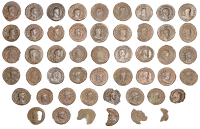 Carausius (286-293), 1. Carausius, Diocletian and Maximian, Antoninianus, London, 286-93, in the name of Diocletian,...