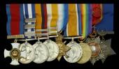 The unique Boer War ‘defence of Ladybrand’ D.S.O. group of nine awarded to Colonel F. White, Royal Marine Light...