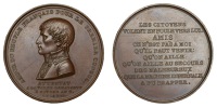 FRANCE, Attentat à la vie de Napoléon [Attempt on the Life of Napoléon], 1800 [struck 1801], a copper medal by H....