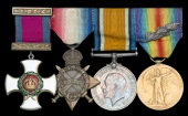 The outstanding Great War ‘River Tigris’ operations D.S.O. group of four awarded to Lieutenant-Commander Mark...